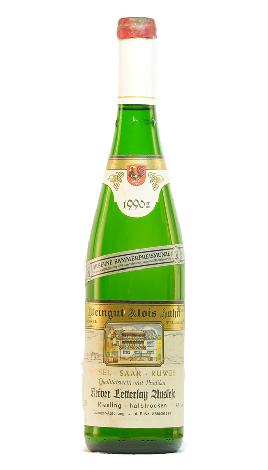 1990 Riesling Auslese halbtrocken Kröver Letterlay
