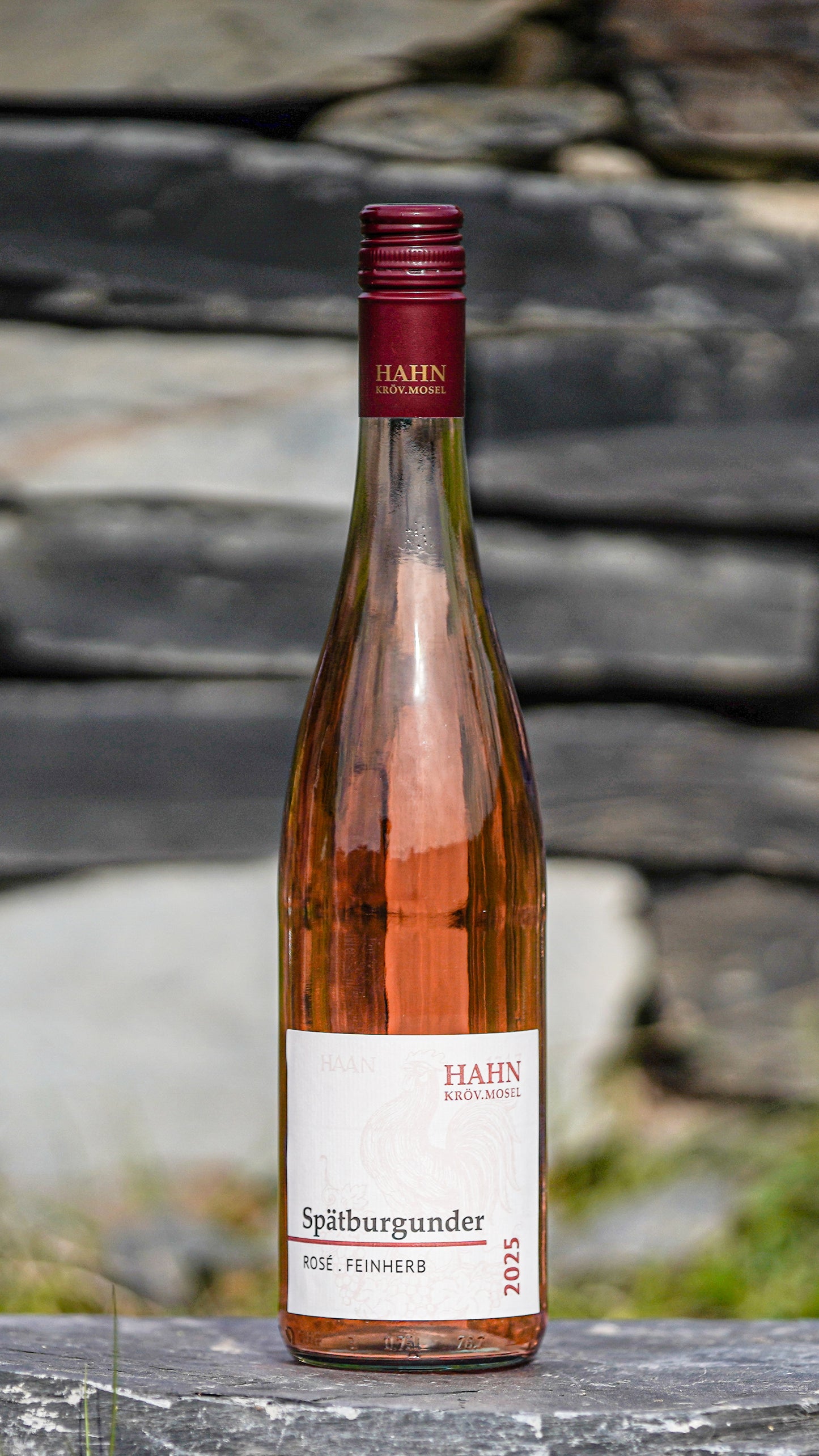 Rosé feinherb – fruchtiger Roséwein Weingut Hahn Mosel