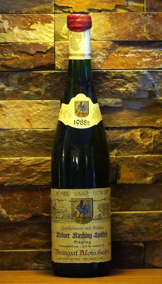 Kröver Kirchlay 1988 Riesling Spätlese