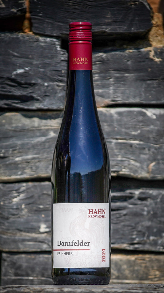 Dornfelder feinherb – Rotwein Weingut Hahn Mosel