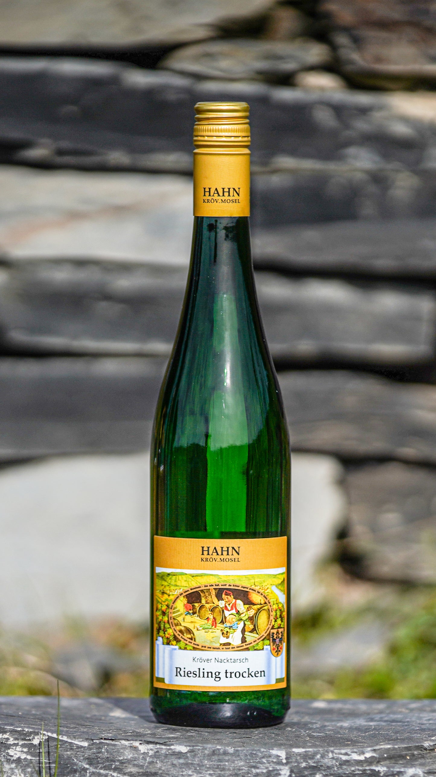 Kröver Nacktarsch Riesling trocken – Weingut Hahn Mosel