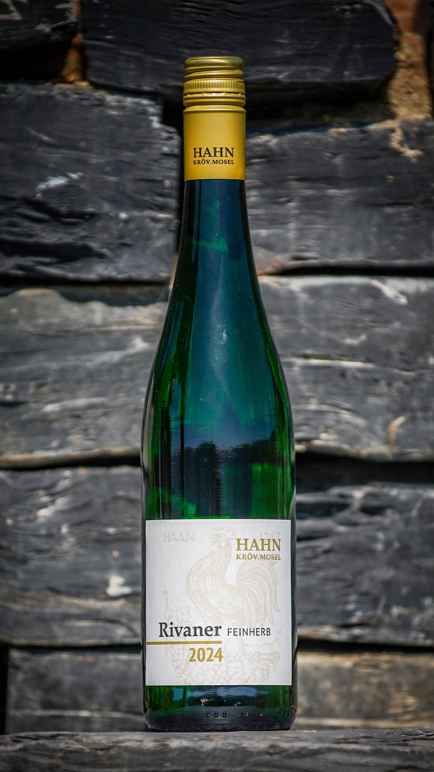 Rivaner feinherb – Weißwein Weingut Hahn Mosel