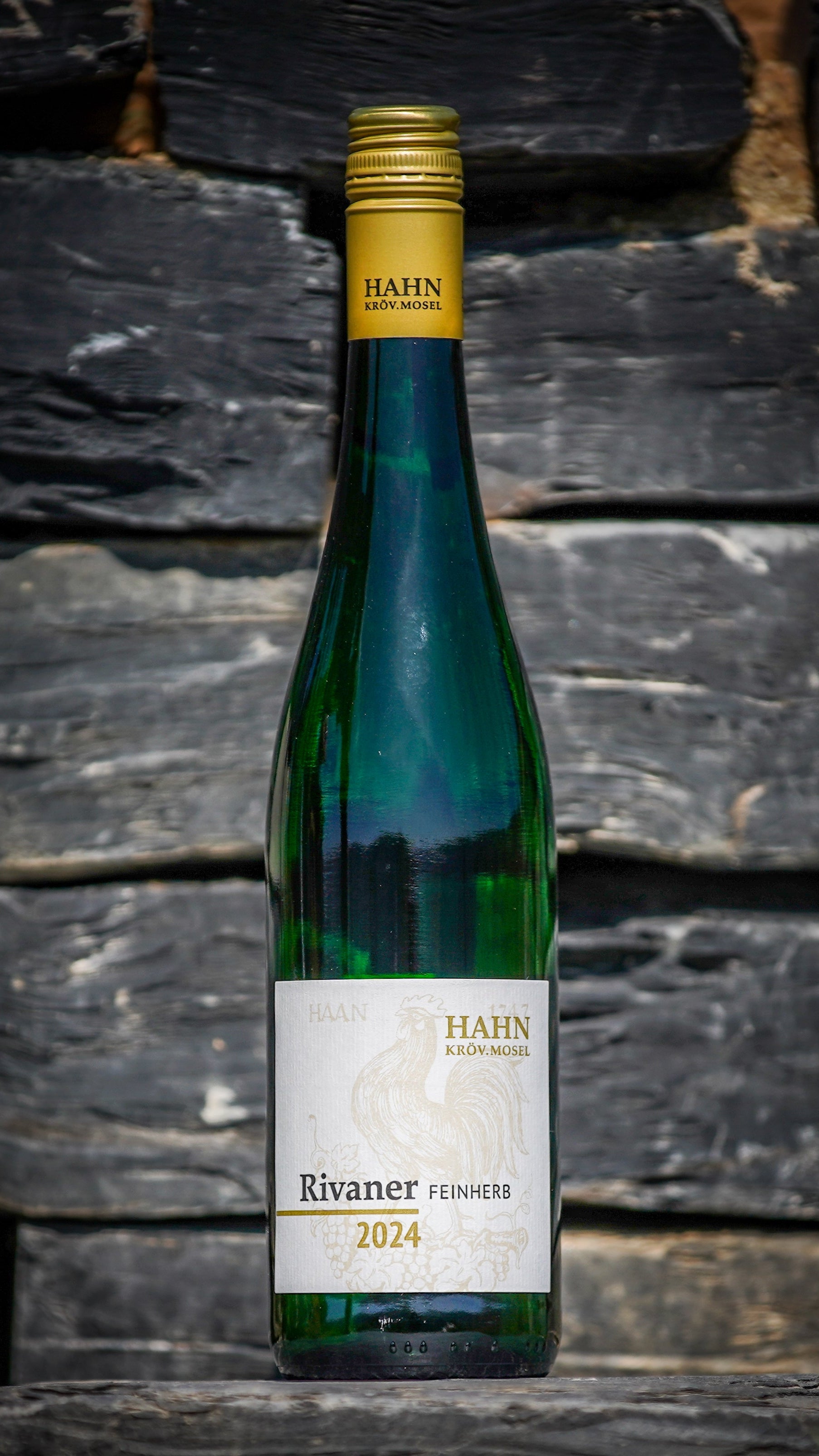 Rivaner feinherb – Weißwein Weingut Hahn Mosel